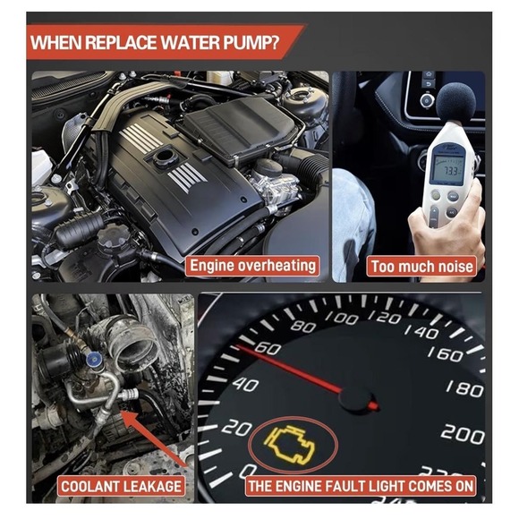 BMW Electric Water Pump OEM 11517586925 Fits 328i 128i 525i 528i 06-13 4-Pin - Picture 5 of 11